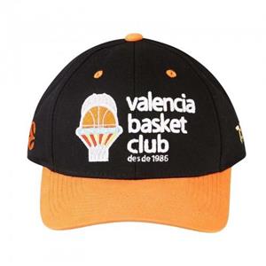 Pertemba FR - Apparel Tokyo Time Unisex volwassen Valencia Basket Club baseballpet One Size oranje/zwart