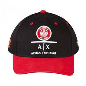 Pertemba FR - Apparel Tokyo Time Unisex volwassen AX Olimpia Milano honkbalpet One Size rood/zwart