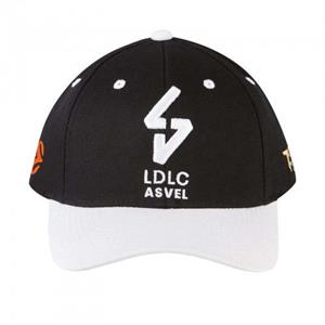 Pertemba FR - Apparel Tokyo Time Unisex volwassen LDLC Asvel Villeurbanne honkbalpet One Size zilver/zwart