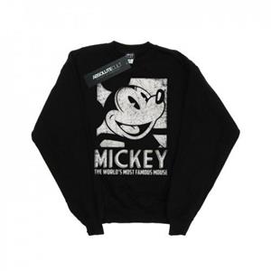 Disney Boys Mickey Mouse meest bekende sweatshirt 12-13 zwart