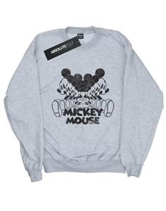 Disney jongens Mickey Mouse gespiegeld sweatshirt 12-13 grijs