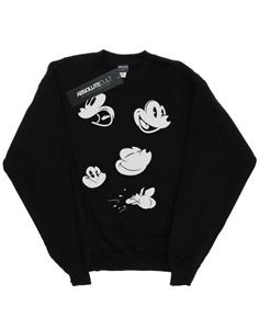 Disney jongens Mickey Mouse gezichten sweatshirt 12-13 zwart