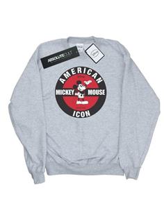 Disney jongens Mickey Mouse Amerikaans icoon sweatshirt 12-13 grijs