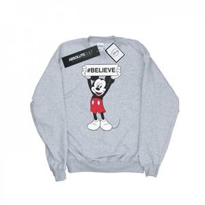 Disney jongens Mickey MouseBelieve Sweatshirt 12-13 grijs