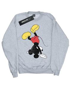 Disney jongens Mickey Mouse ondersteboven sweatshirt 12-13 grijs