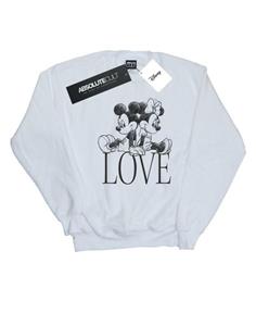 Disney jongens Mickey en Minnie Mouse Love Sweatshirt 12-13 wit