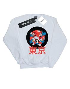 Disney jongens Mickey Mouse Team Huddle Sweatshirt 12-13 wit