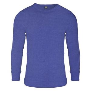 FLOSO Heren thermisch ondergoed T-shirt met lange mouwen (Standaard bereik) 32-34ins houtskool