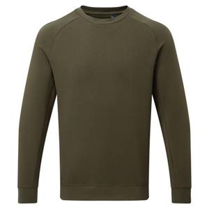Asquith & Fox heren biologisch sweatshirt met ronde hals S rood/kers