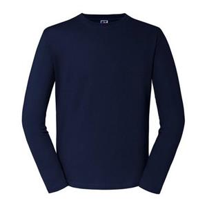 Russell Heren klassiek T-shirt met lange mouwen XS wit