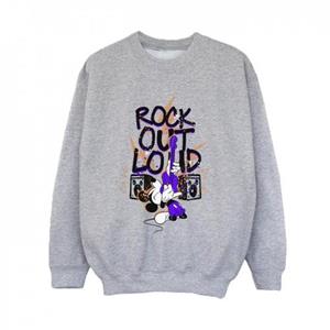 Disney jongens Mickey Mouse Rock Out Loud Sweatshirt 9-11 Years wit
