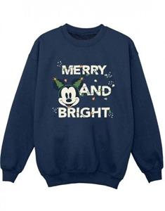 Disney jongens Mickey Mouse vrolijk en helder sweatshirt 9-11 Years zwart