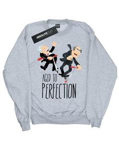 Disney Boys The Muppets Aged to Perfection Sweatshirt 12-13 grijs