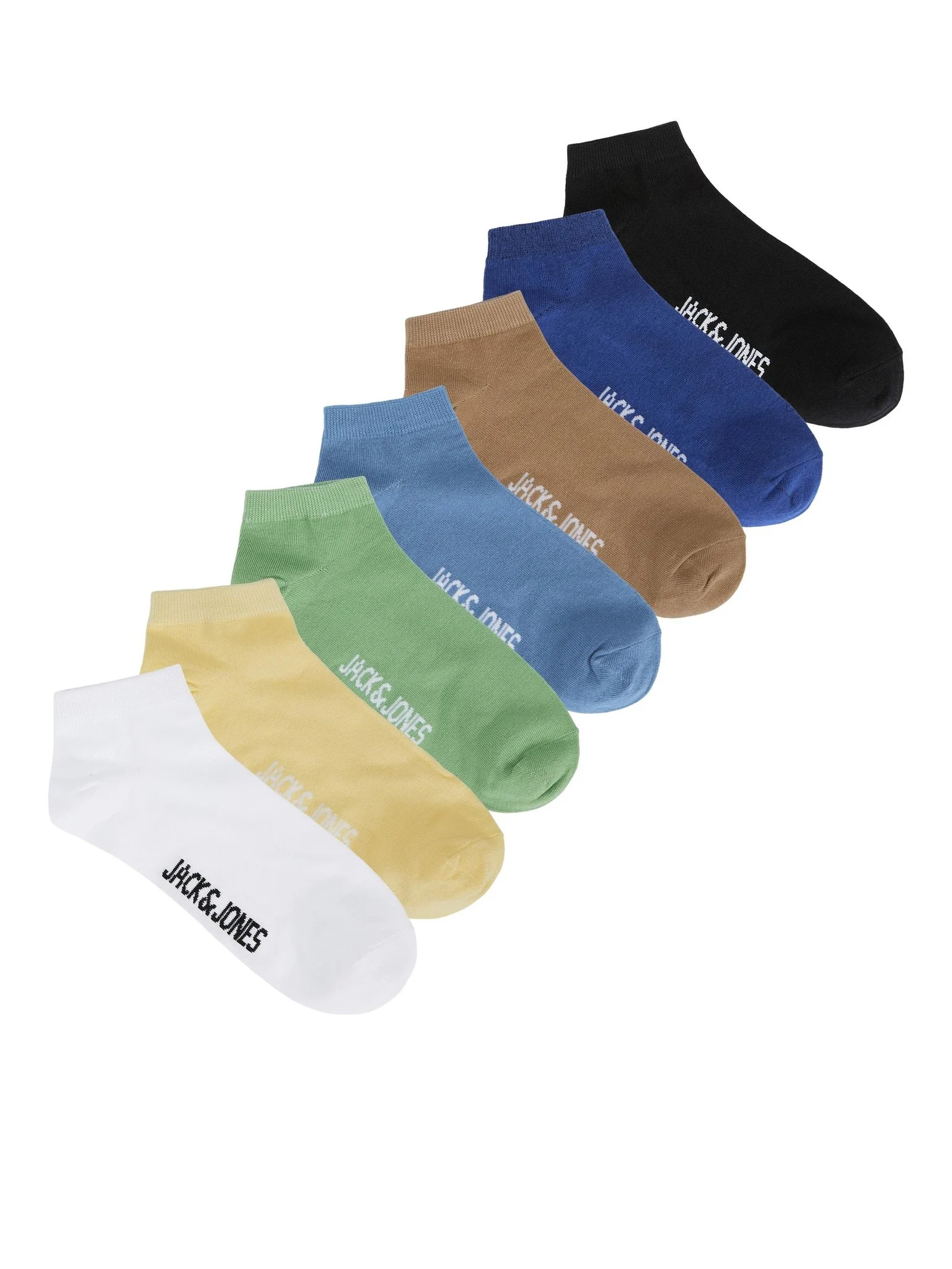Jack & Jones Jacroman kinder enkelsokken jongens 7-pack