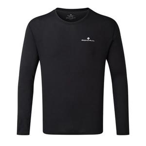 Ronhill Heren Core T-shirt met lange mouwen M zwart