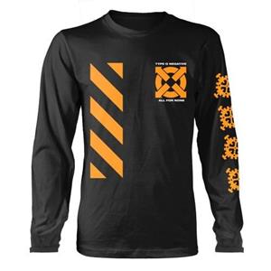 Pertemba FR - Apparel Type O Negatief Unisex volwassene Be A Man T-shirt met lange mouwen S zwart