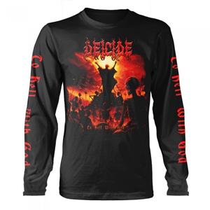 Pertemba FR - Apparel Deicide Unisex volwassene naar de hel met God T-shirt M zwart