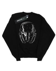 Star Wars jongens Stormtrooper Hyper Drive helmsweatshirt 12-13 zwart