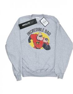 Disney Heren The Incredibles Bob Parr Incredible Dad Sweatshirt L wit