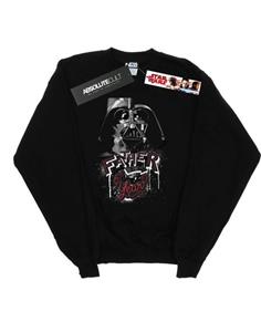 Star Wars Mens Father Of The Year Sweatshirt L zwart
