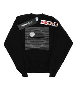 Star Wars Mens Death Star Lines Sweatshirt L zwart