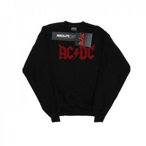 AC/DC Sweatshirt met hoornslogo voor jongens 9-11 Years wit