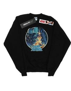 Star Wars Mens Vintage Victory Sweatshirt L zwart