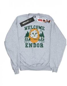 Star Wars Mens Endor Camp Sweatshirt L wit
