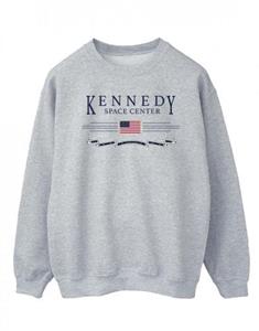 NASA Mens Kennedy Space Centre Explore Sweatshirt XXL wit