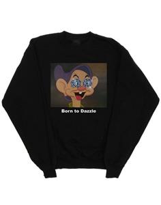 Disney Girls Dopey Born To Dazzle-sweatshirt 12-13 zwart