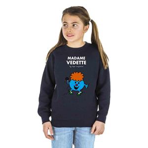 Monsieur Madame MADAME VEDETTE kindersweater 4 ans marineblauwe kleur