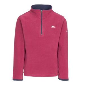 Trespass Childrens/Girls Sybil Micro Fleece 3/4 Years donkergrijze kleur