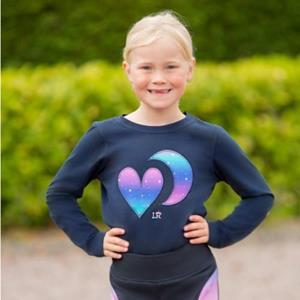 Little Rider Childrens/Kids Dazzling Night T-shirt met lange mouwen 7-8 Years Vloot