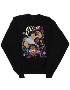 Disney Girls Encanto Sister Goals Sweatshirt 12-13 zwart