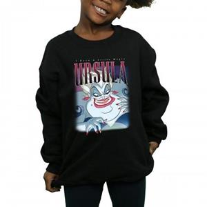 The Little Mermaid Het kleine zeemeerminmeisjes Ursula Montage katoenen sweatshirt 12-13 zwart
