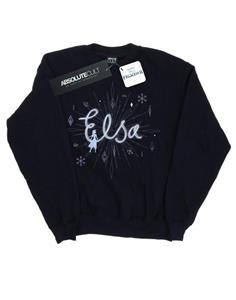 Disney Girls Frozen 2 Elsa Sneeuwvlok Sweatshirt 12-13 marineblauwe kleur