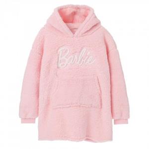 Barbie Sherpa-hoodiedeken voor meisjes 6-8 Years roze