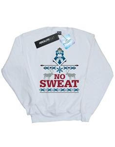 Disney Frozen Oaken Sweatshirt zonder zweet voor meisjes 12-13 wit