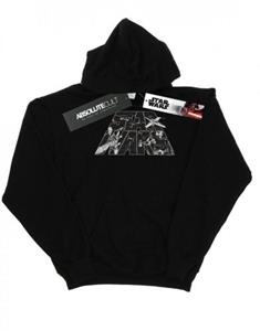 Star Wars Heren Logo Space Sketch Hoodie XXL wit