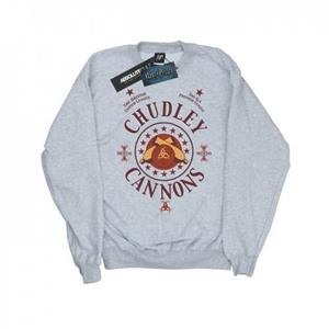 Harry Potter meisjes Chudley kanonnen logo sweatshirt 12-13 grijs