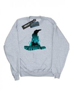 Harry Potter meisjes Zweinstein silhouet Sweatshirt 12-13 zwart