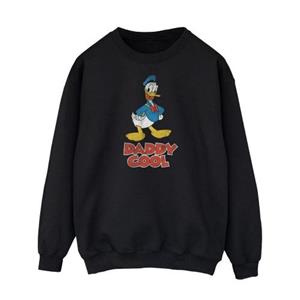 Disney Heren Daddy Cool Donald Duck Sweatshirt L zwart