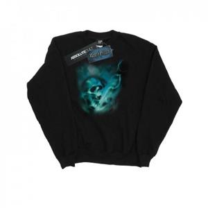 Harry Potter Mens Voldemort Dark Mark Mist Sweatshirt L zwart