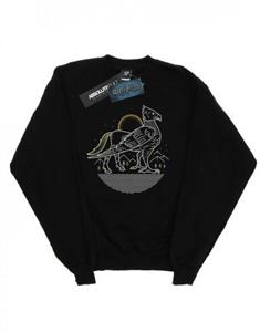 Harry Potter Mens Buckbeak Line Art Sweatshirt XL wit