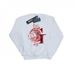 Harry Potter Mens Gryffindor Lion Sweatshirt L wit