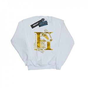 Harry Potter Mens Hufflepuff Badger Sweatshirt L wit