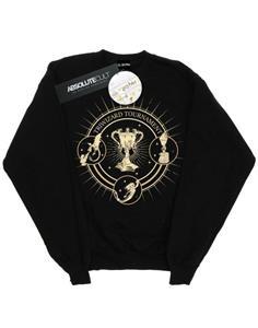 Harry Potter Mens Triwizard Seal Sweatshirt L zwart