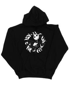 Disney Girls Nightmare Before Christmas Jack Bat Circle-hoodie 12-13 zwart