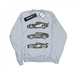 Disney Girls Cars tekstracers sweatshirt 12-13 zwart