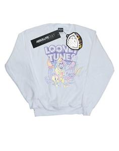 Looney Tunes meisjes Rainbow Friends Sweatshirt 12-13 wit